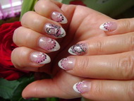 brillantos körömágyhosszabítás